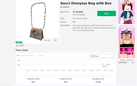 Gucci robux bag